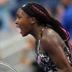 Coco Gauff at the US Open 2021 (Panoramic)
