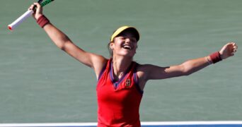 Emma Raducanu at the 2021 US Open