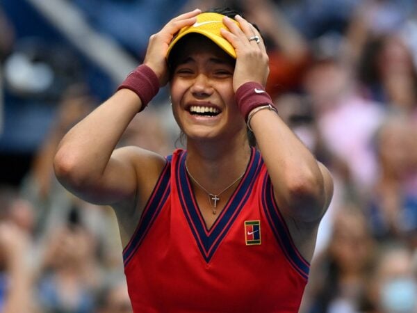 Emma Raducanu at the 2021 US Open