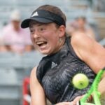 Jelena Ostapenko at the National Bank Open tennis tournament Monday August 9, 2021 in Montreal.
