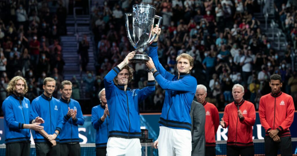 Andrey Rublev & Alexander Zverev, 2021 Laver Cup