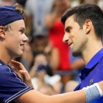 Djokovic and Rune US Open 2021