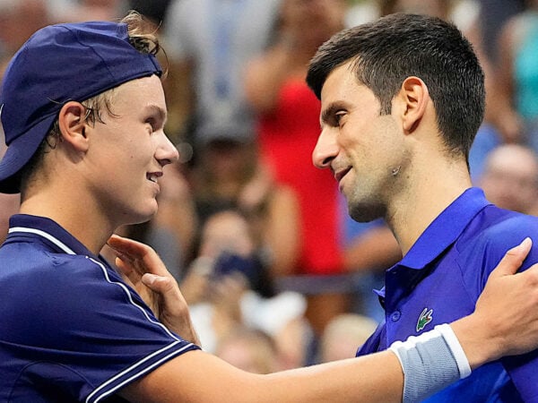 Djokovic and Rune US Open 2021