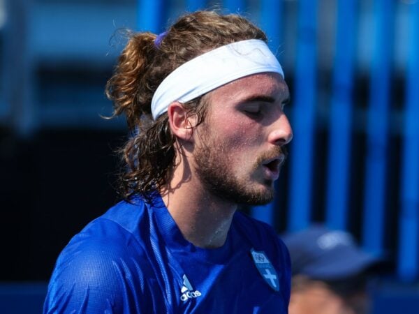 Stefanos Tsitsipas at Tokyo Olympics in 2021