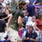 Stefanos Tsitsipas at the 2021 US Open
