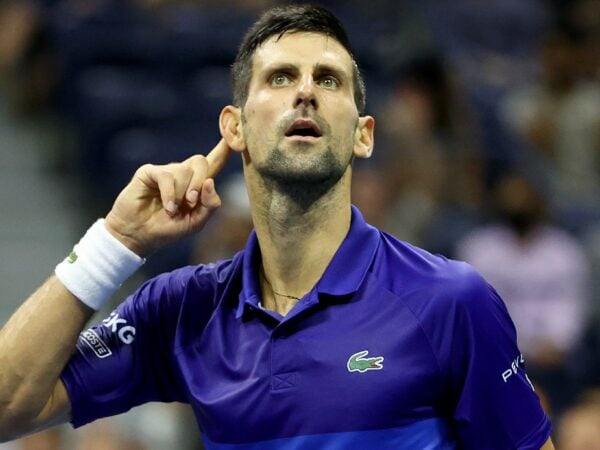 Novak Djokovic, still on course for making history.
