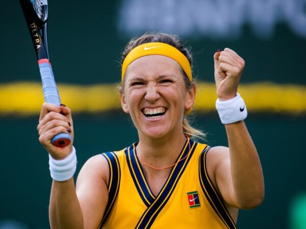 Victoria Azarenka at the 2021 BNP Paribas Open WTA 1000 tennis tournament