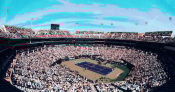 Indian Wells center court