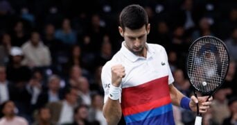 Novak Djokovic Paris QF 2021
