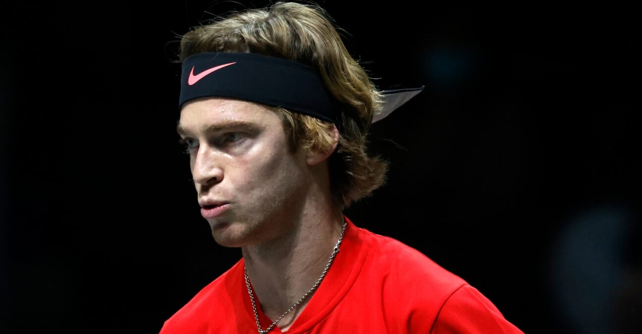 Andrey Rublev Davis Cup QF 2021