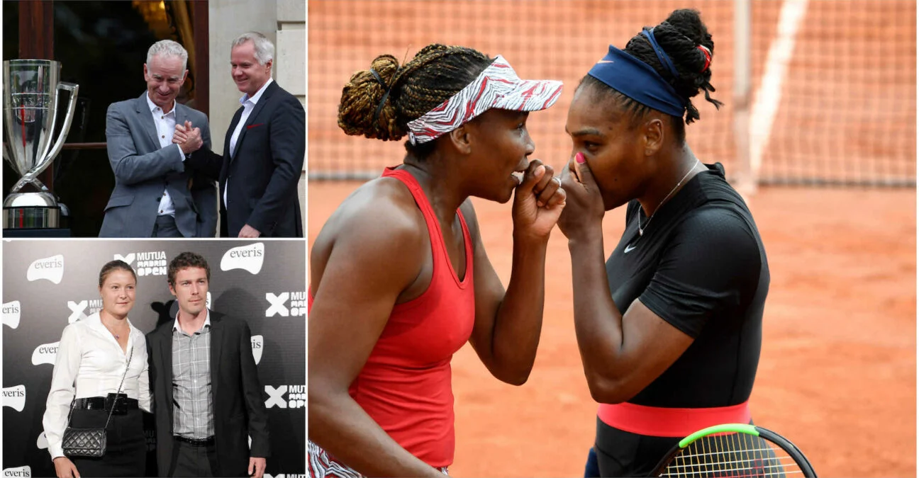 John and Patrick McEnroe, Dinara Safina and Marat Safin, Venus and Serena Williams