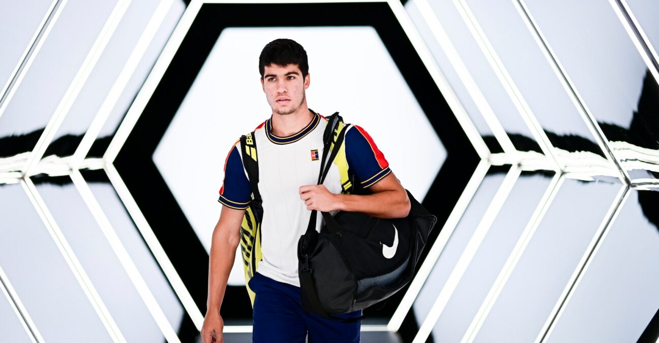 Carlos Alcaraz, Rolex Paris Masters 2021 - © JB Autissier / Panoramic