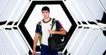 Carlos Alcaraz, Rolex Paris Masters 2021 - © JB Autissier / Panoramic
