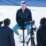 Holger Rune during the interview at the Mouratoglou Academy, December 2021.