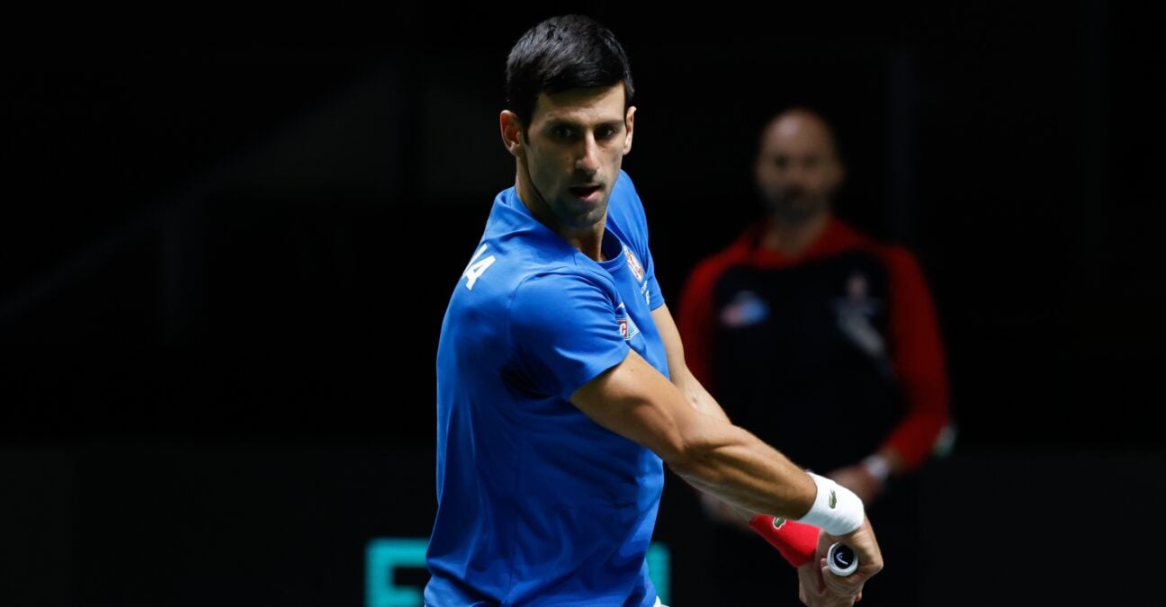 Novak Djokovic Davis Cup QF 2021