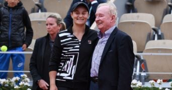 Ash Barty Rod Laver