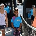 Ash Barty and Danielle Collins