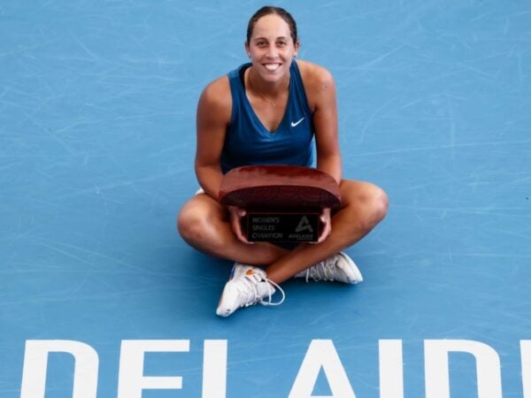Madison Keys after winning 2022 Adelaide