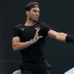 Spain's Rafael Nadal at the ATP Melbourne Summer Set