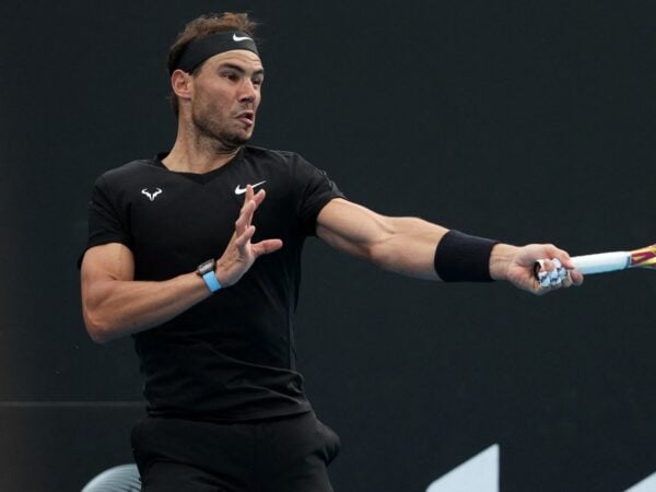 Spain's Rafael Nadal at the ATP Melbourne Summer Set