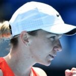 Romania's Simona Halep at the Australian Open