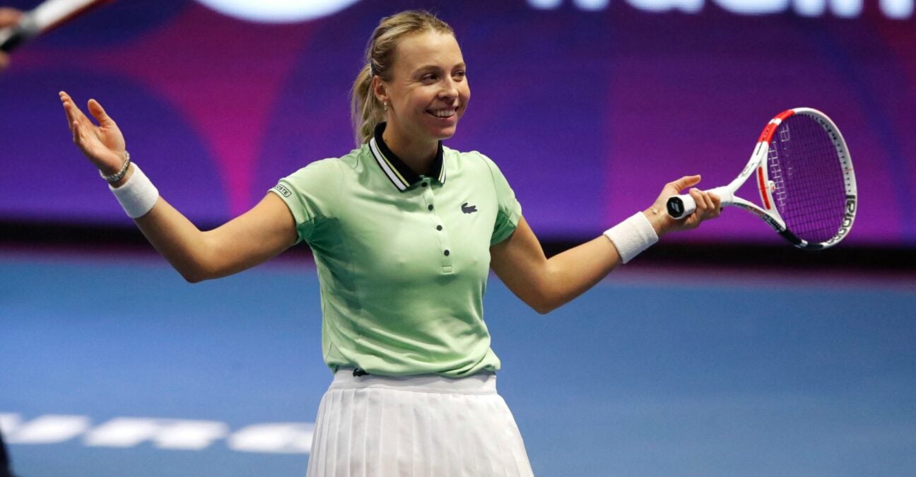 Anett Kontaveit St Petersburg win