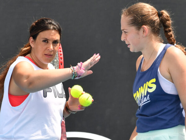 Marion Bartoli and Jelena Ostapenko