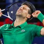 Novak Djokovic at the Dubai Duty Free Tennis Championships 2022
