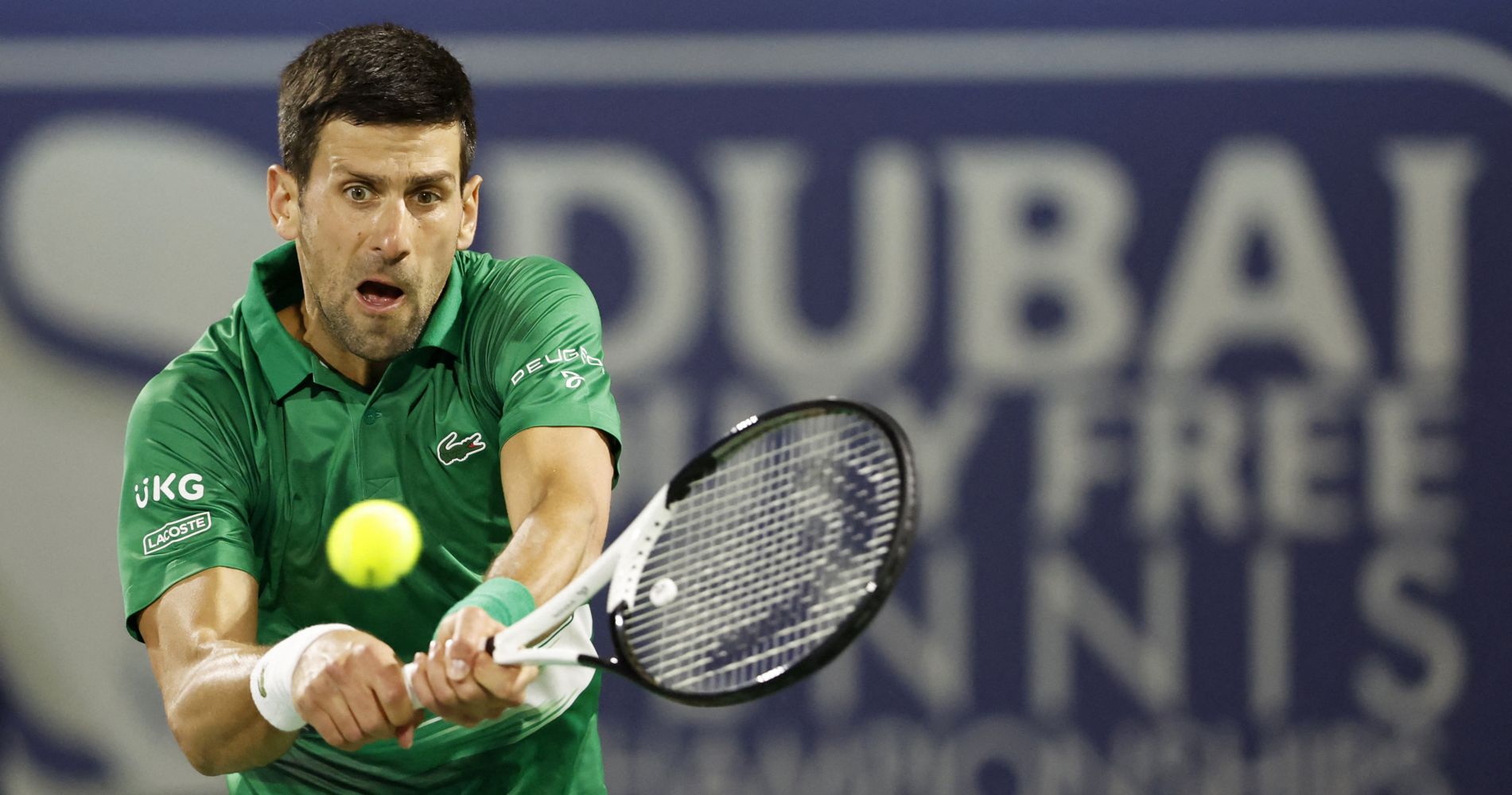 Novak Djokovic wins first match of 2022 at Dubai Tennis Championships