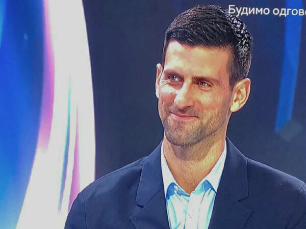 Novak Djokovic on Serbian public Television