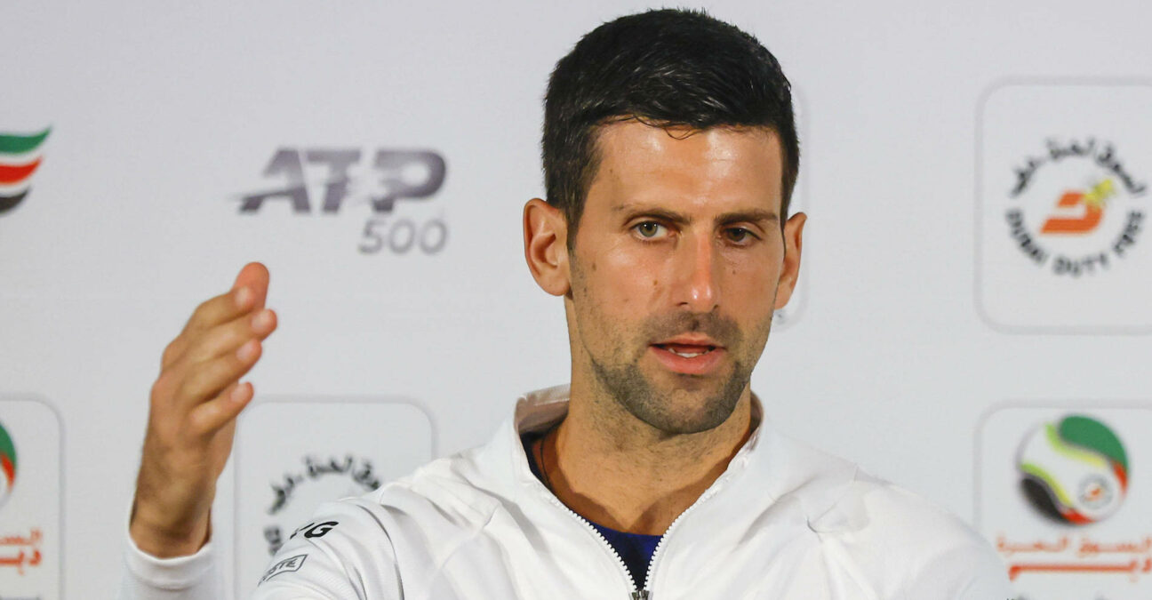 Novak Djokovic, Dubai, 2022
