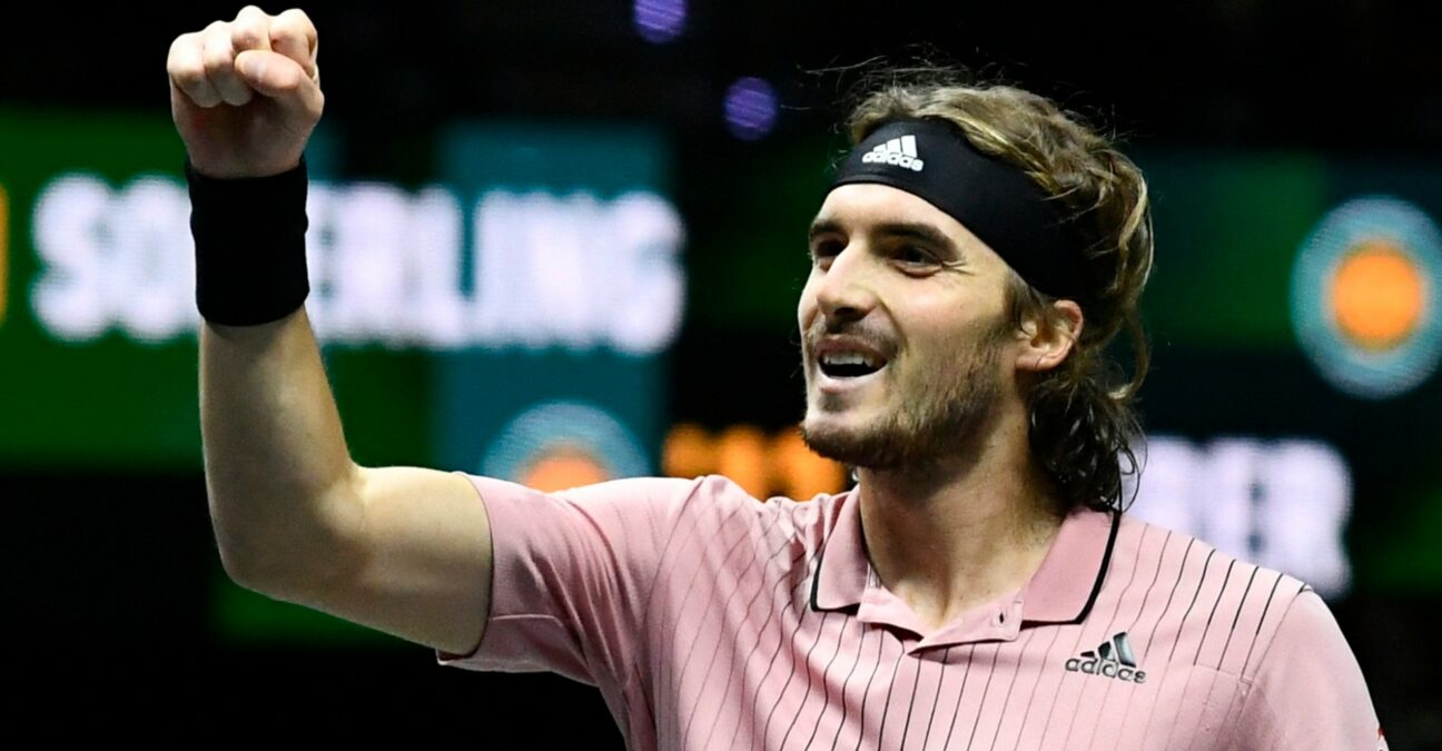 Stefanos Tsitsipas joy Rotterdam