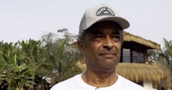 Yannick Noah in Brut's mini-documentary, Cameroon, 2022