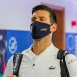 Novak Djokovic at the Dubai Dubai Duty Free Tennis Centre , United Arab Emirates