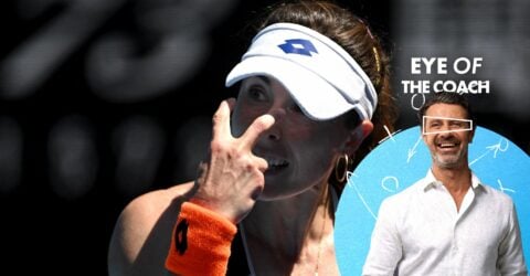Eye of the Coach - Alizé Cornet