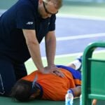 Rafael Nadal at the BNP Paribas Open 2022