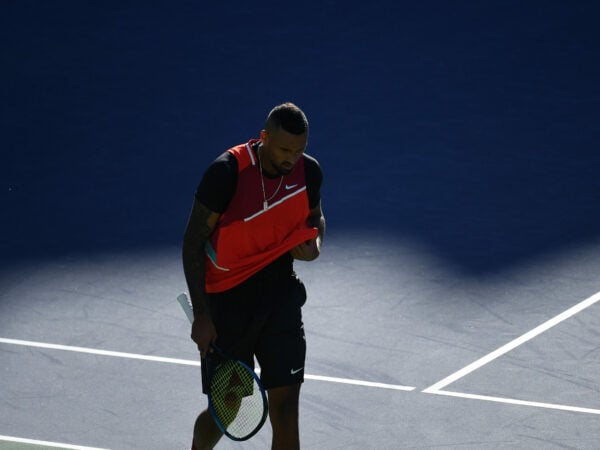 Nick Kyrgios at the BNP Paribas Open