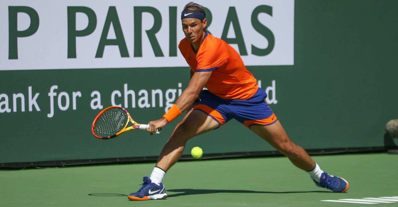 Rafael Nadal Indian Wells backhand
