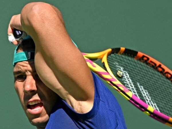 Rafael Nadal, Indian Wells 2022 (practice session)