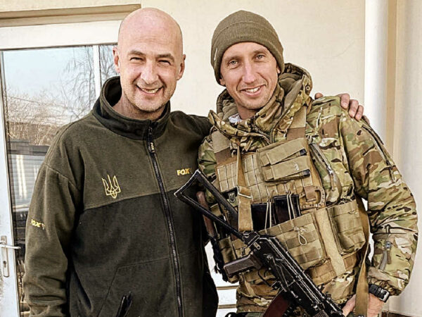 Andrei Medvedev and Serhiy Stakhovsky, KIEV, 2022