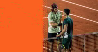 Stefanos Tsitsipas et Carlos Alcaraz, ATP 500 Barcelone 2022