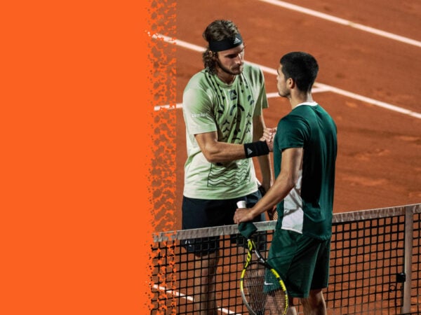 Stefanos Tsitsipas et Carlos Alcaraz, ATP 500 Barcelone 2022