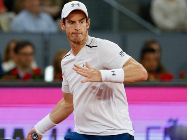 Andy Murray at the Madrid Open in 2017