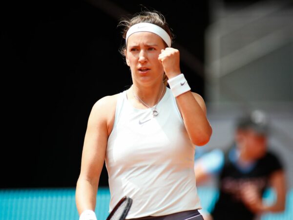 Victoria Azarenka at the Mutua Madrid Open in 2019