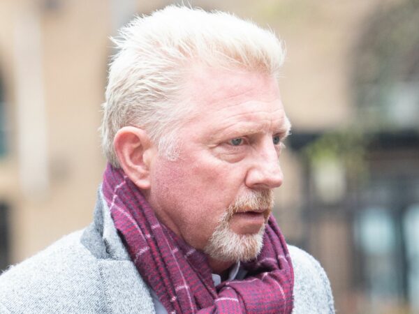 Boris Becker arrives at court where the German is facing a bankruptcy trial in Southwark Crown Court, London, England, UK on Tuesday 5 April, 2022.