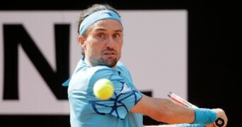 Ukraine's Alexandr Dolgopolov at the Italian Open in 2018