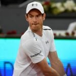 Andy Murray at the Madrid Open in 2017