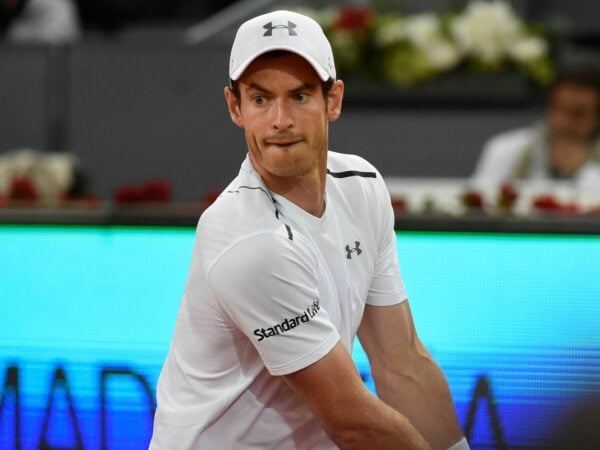 Andy Murray at the Madrid Open in 2017