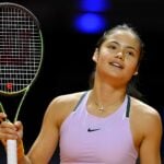 Emma Raducanu at the Porsche Tennis Grand Prix in Stuttgart 2022