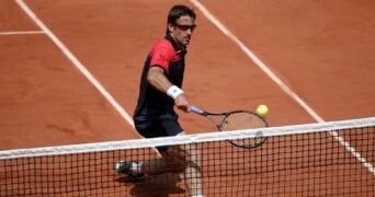 Spain's Tommy Robredo at Roland Garros 2017
